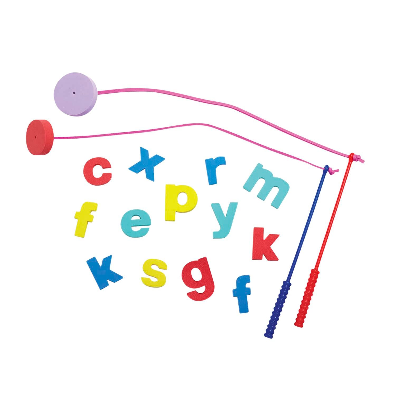 Edushape TubFun Fish 'N Spell, 123 Pieces, Item Number 085188